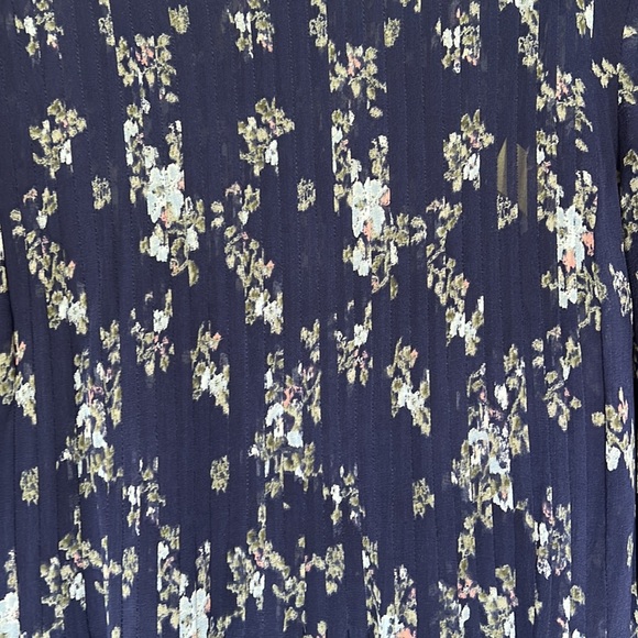 Flowered Silk Club Monaco Dress - like a Monet painting! - Picture 2 of 4